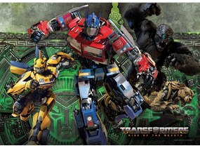 Fototapetă pentru copii Transformers 253 x 182 cm,4 părți
