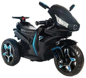 Motocicleta Electrica cu Acumulator Pentru Copii NOVOKIDS™ Shadow Motor, 2-6 ani, max 40 kg, Cu Sunete si Lumini LED, Trotineta Electrica, 3 Roti,