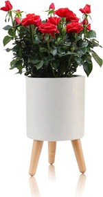 Ghiveci din plastic cu sistem de auto-irigare ø 19 cm Calla - Tomasucci