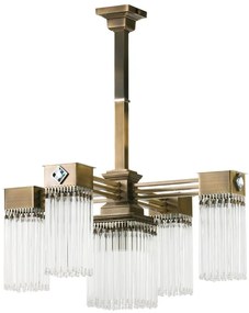 Lustra design clasic realizata manual CARINO