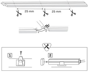 Benzi LED NEON 5 m LED/23W/12V IP65 verde