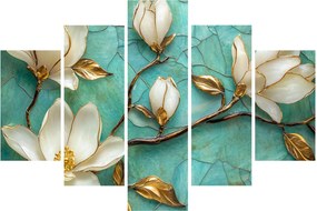 Tablou - Magnolii 3D (150x105 cm)