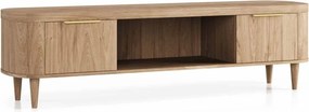 Comodă TV lemn masiv RoyalWood, 200 × 50 × 55 cm