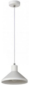 Lucide 35407/25/31 - Lampa suspendata GIPSY 1xE27/40W/230V alb
