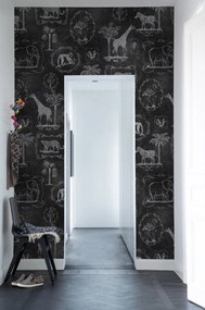 Fototapet, Animal Party, Blackboard, Rebel Walls