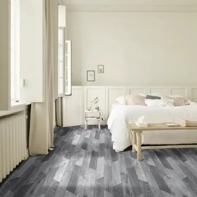Linoleum Model Hungarian 990, Latime 200 cm, Gri