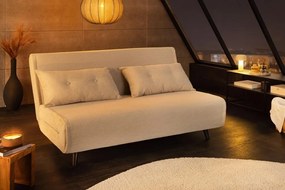 Fotoliu Pat SMART MULTIFUNCTION 140cm catifea raiata bej