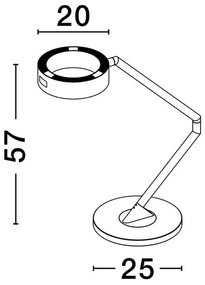 Lampa de birou moderna LED AFI