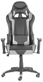 Scaun de birou Kite (negru + argintiu). 1011252