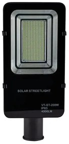 Lampă solară stradală LED dimabilă 50W 6,4V 6000K IP65 cu DO