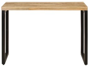 350679 vidaXL Masă de bucătărie, 110x50x76 cm, lemn masiv de mango