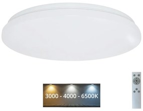 Plafonieră LED dimabilă OPAL LED/24W/230V 3000-6500K Brilagi + telecomandă