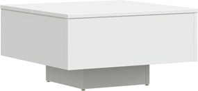 vidaXL Măsuță de cafea, alb, 60x60x31,5 cm, lemn prelucrat