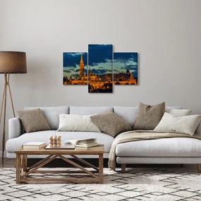Tablou cu construcție iluminată (90x60 cm)