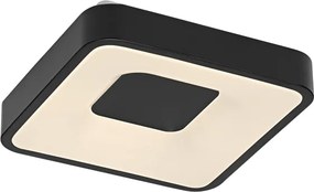Osram - Plafonieră LED dimabilă ORBIS PIANA LED/16W/230V 29x29 cm neagră