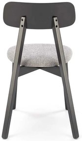 Scaun de bucătărie Hope, gri / negru
