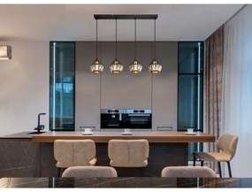 Lustră pe cablu LOIS 4xE14/40W/230V Globo 54359-4H