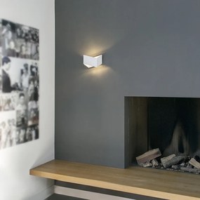 Lampa de perete de design alb - Fold
