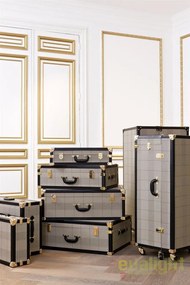 Dulap/ Bar LUX cu roti design cufar Martini Bianco 108869 HZ