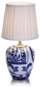 Veioză Markslöjd Goteborg, înălțime 33 cm, albastru - alb
