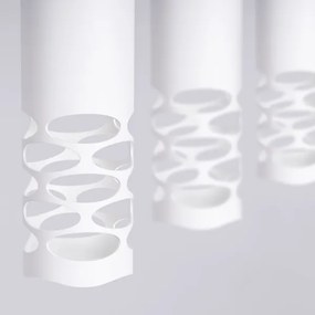 Lustră pe cablu Sollux SL.1693 LIRO 3xGU10/10W/230V alb