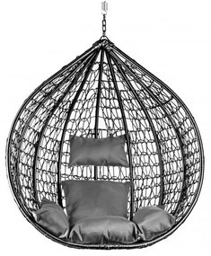 OFERTA Negru scaun suspendat KOKON fara suport II.calitate