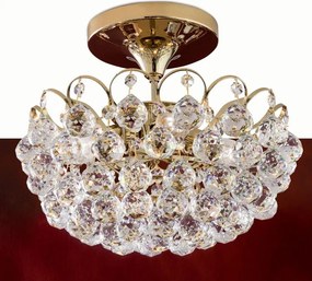 Lustra cristal Asfour, KRISTALL KLASSISCH auriu 40cm