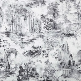 Tapet Pavilion, Stone Grey Luxury Toile, 1838 Wallcoverings, 7mp / rola