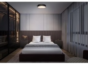 Osram - Plafonieră ORBIS PARIS 1x E27/25W/230V, Ø 30 cm, negru