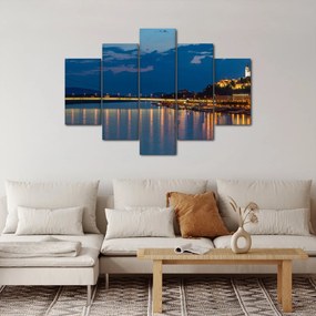 Tablou cu Bratislava și palat (150x105 cm)