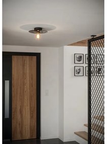 Plafonieră Eglo 44028 LINTMILL 1xE27/40W/230V gri