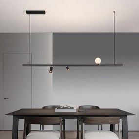 Sina magnetica suspendata tip lustra MADOC negru