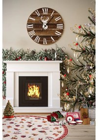 Covor roșu rotund ø 150 cm cu model de Crăciun Red Christmas – Villeroy&amp;Boch