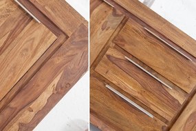 Comoda realizata manual din lemn masiv, design elegant Giant Sheesham 180cm