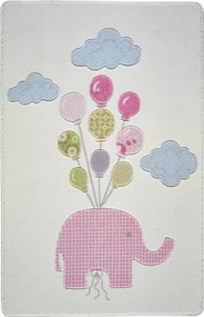 Covor copii Sweet Elephant Roz 100 x 150 cm