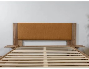 Pat matrimonial cu somieră 140x190 cm Lior – Bobochic Paris