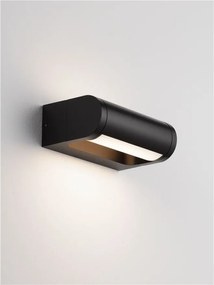 Aplica de perete exterior LED 2700K IP65 Rox negru