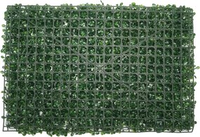 Gard viu artificial cu frunze dese mici verzi 400x600mm