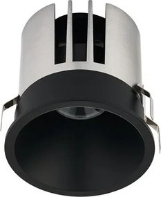 Mini Spot incastrabil LED 10W 2700K Sanco negru