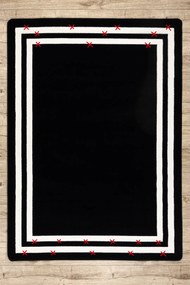 Covor HAMPTON cadru negru - SECUNDAR-COTATI PRODUSUL