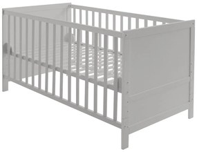 Pătuț gri deschis 70x140 cm – Roba