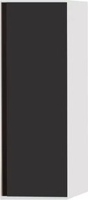 Dulap inalt suspendat cu usa KolpaSan Pandora mdf negru 130x45 cm