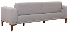 Set Canapea Extensibilă si Fotoliu Liones Tepsili, Crem
