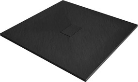 Mexen Hugo cădiță de duș pătrată SMC 100 x 100 cm, negru - 42701010