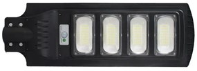 Lampă LED stradală solară cu senzor LED STREET LED/15W/3,2V IP65 + telecomandă