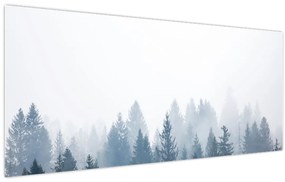 Tablou - Pădure cețoasă (120x50 cm)
