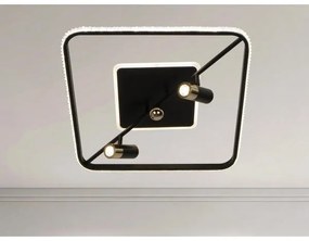 Plafonieră LED dimabilă LED/70W/230V 3000-6500K negru + telecomandă