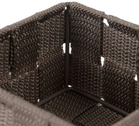 Organizator pentru sertare Compactor S TEX, 12x12 x 7 cm, maro, S