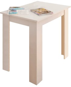 Masă de sufragerie TARINIO, albă