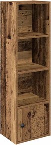 vidaXL Bibliotecă, lemn vechi, 31x24x102 cm, lemn prelucrat